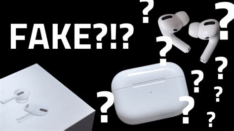 how to know when your airpods are fake